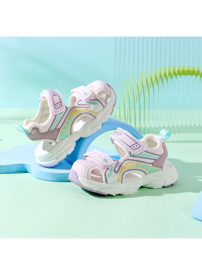 Bumblebee Baby Boys' & Girls' Sandals - Breathable Summer Beach Shoes With Toe Protection, Toddler First Walkers, Functional Hollow-out Design, Fashionable Infant Sandals - Image 2