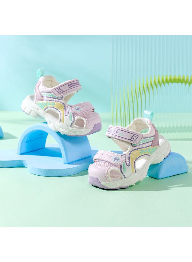 Bumblebee Baby Boys' & Girls' Sandals - Breathable Summer Beach Shoes With Toe Protection, Toddler First Walkers, Functional Hollow-out Design, Fashionable Infant Sandals - Image 5