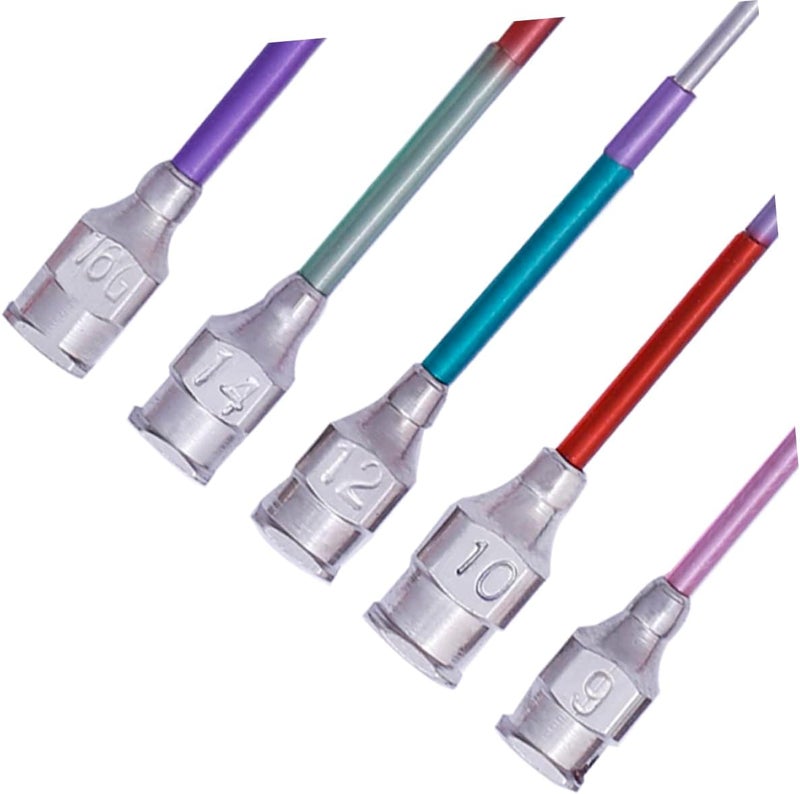 YOSADIER 5Pcs Punch Needle Embroidery Set with Beaded Needle Bottle for DIY Crafting Stitching and Tapestry for Beginners and Home Projects - Image 4