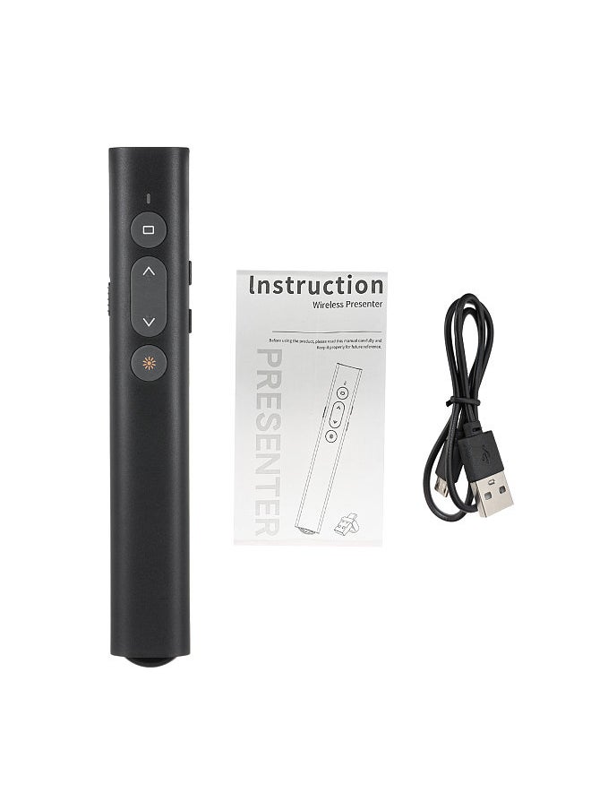 Bisofice Laser Presentation Pointer for PowerPoint PPT Clicker with USB/Type C Dual Head Receiver Wireless Rechargeable Presenter Clicker  - Image 5