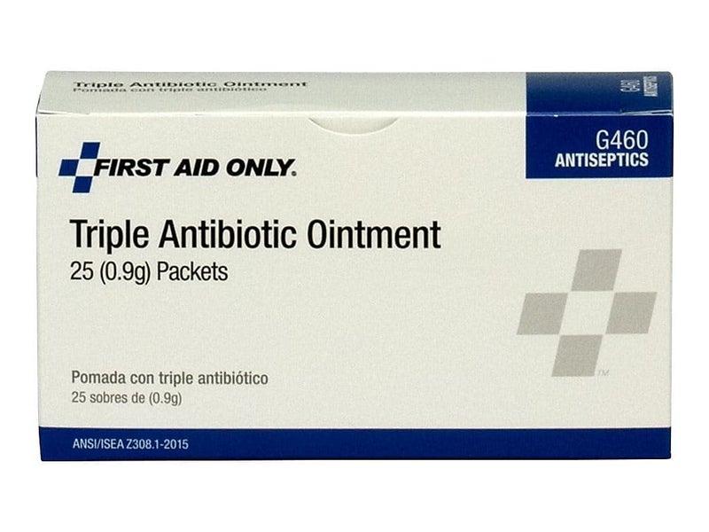 First Aid Only G460 Triple Antibiotic Ointment Packets 25 Count - Image 2