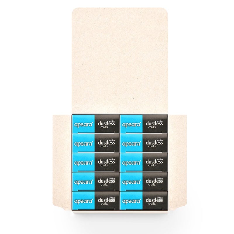 Apsara White Dustless Chalks - Image 5