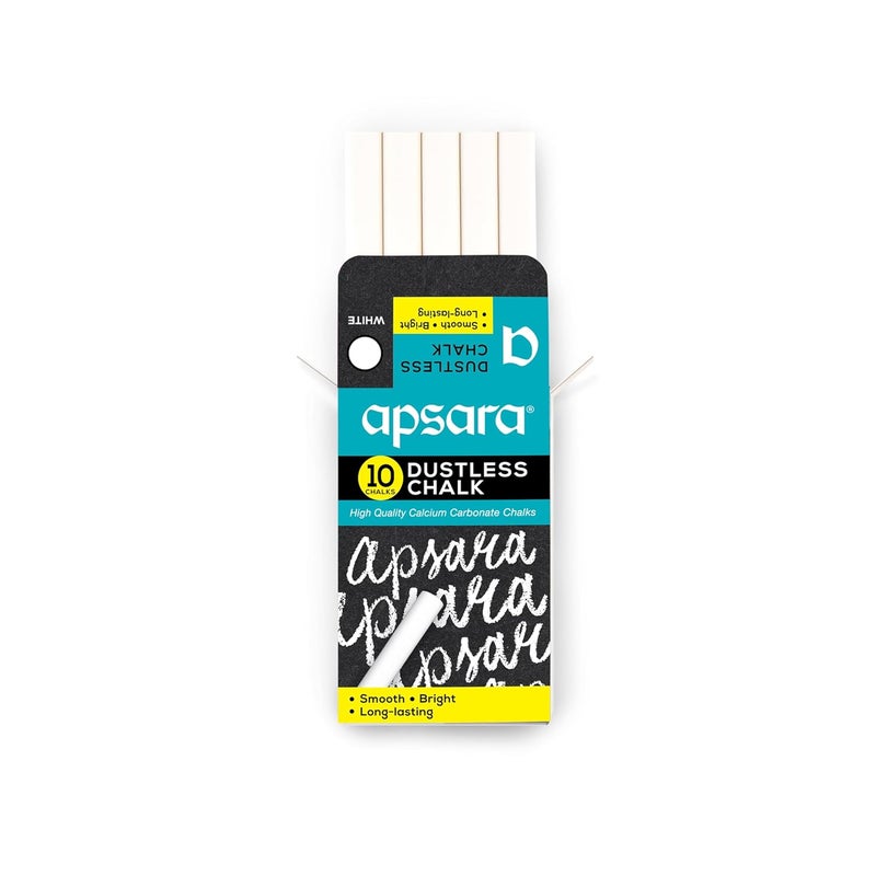 Apsara White Dustless Chalks - Image 4