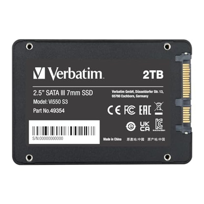 Vi550 S3 2.5 SSD للكمبيوتر الشخصي والكمبيوتر المحمول، 3D NAND، سرعة قراءة تصل إلى 550 ميجابايت/ثانية، أسود، تخزين عالي الأداء - Image 2