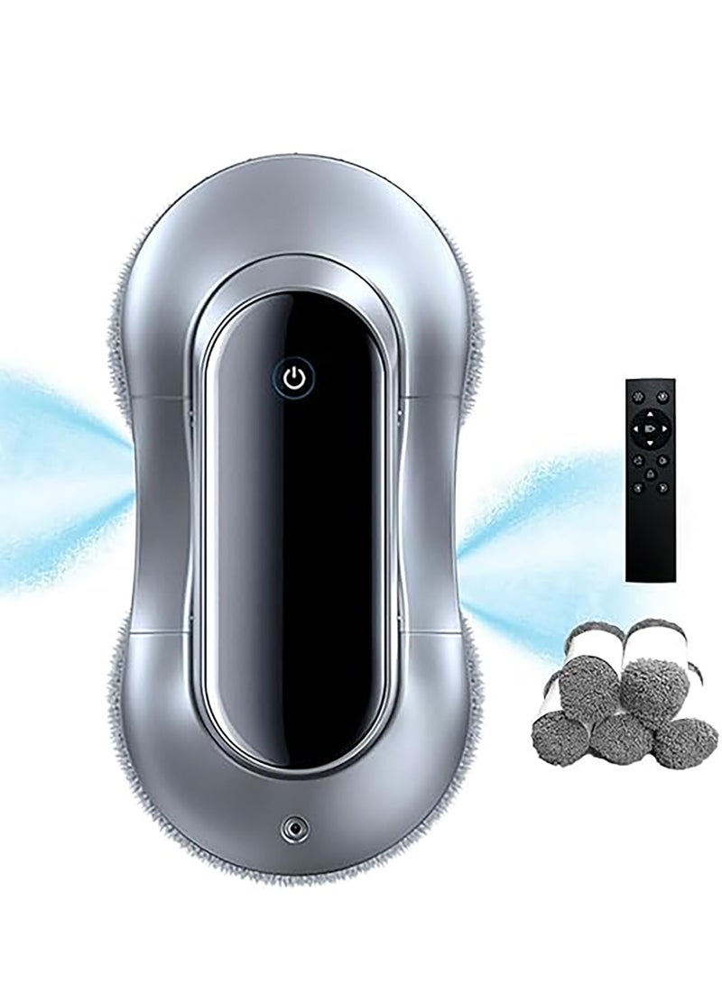 general Smart Window Cleaner Robot with Auto Water Spray, Window Cleaning Robot Remote Control with 3 Clean Routes, Automatic Cleaner Robot for Outdoor and Indoor Windows - Image 1