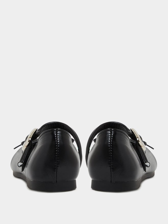 Styli Teen Girls Bow Detail School Shoes - Image 4