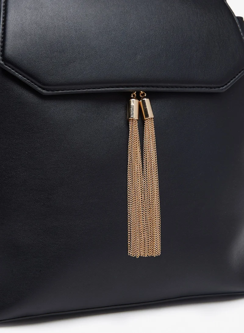 فلورا بيلا من شو إكسبرس Tassel Detail Backpack By Shoexpress