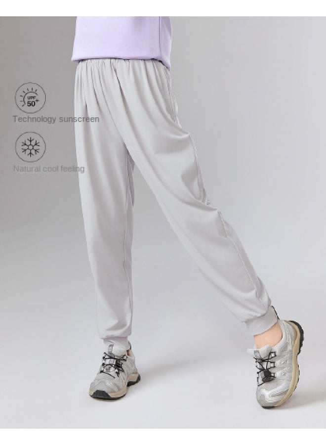 DEESHA Cool & Bug-proof Sun Protection Joggers】girls' 25 Summer/autumn Mid-older Kids' Pants Casual Trousers - Image 1