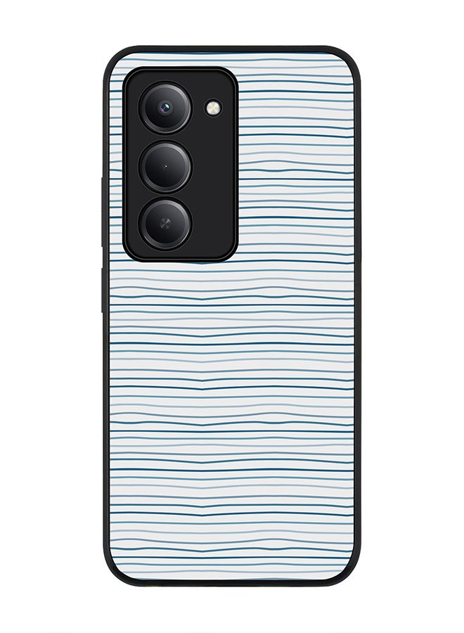 Stylizedd For Xiaomi Redmi 15 5G Case,Slim fit Camera Protection, Shockproof Thin Phone cover  - Shaky Lines - Image 1