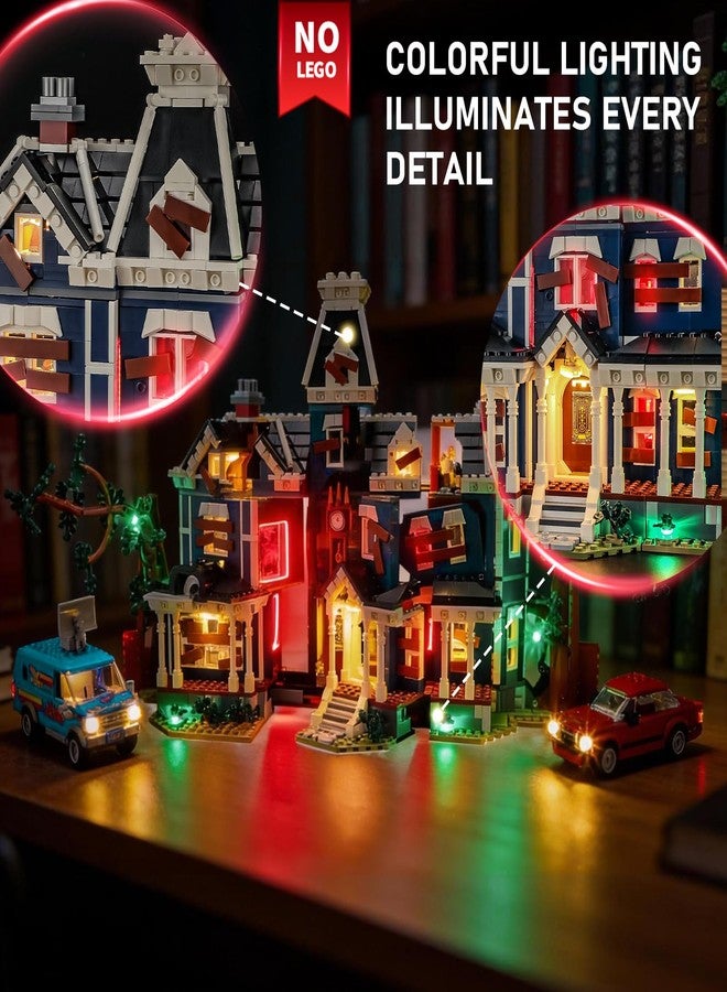 BRIKSMAX 2.0 Light Kit Compatible with Lego Icons The Creel House 11370 Building Sets- Original LED Lighting Kits (Accessories Only) for Display, Gifts & Collectors - Image 2