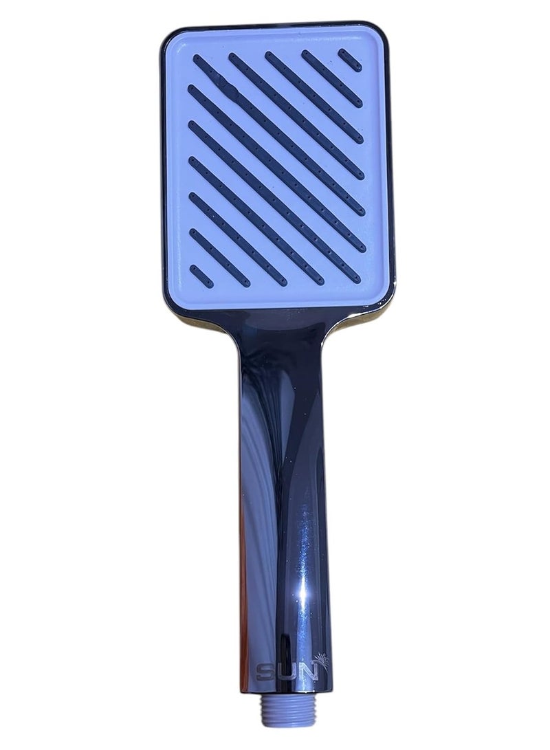 Sun High Pressure Handheld Shower Head with 1.5m Stainless Steel Thermal Hose