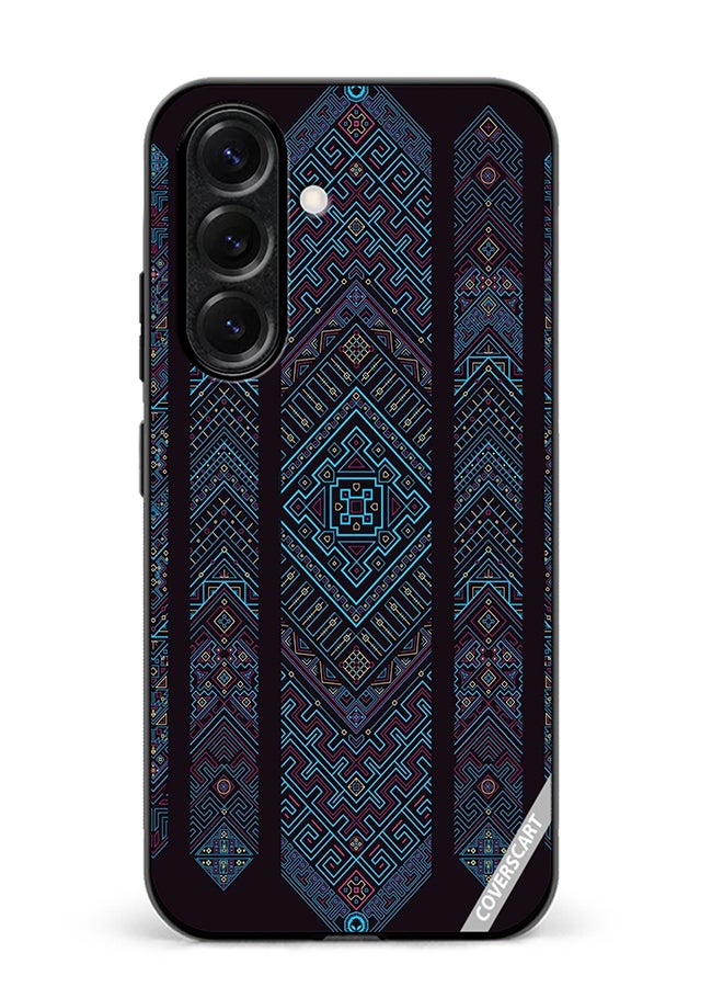 VR CREATIVE Protective Case Cover For Samsung Galaxy S25 Plus Mandala Design Multicolour