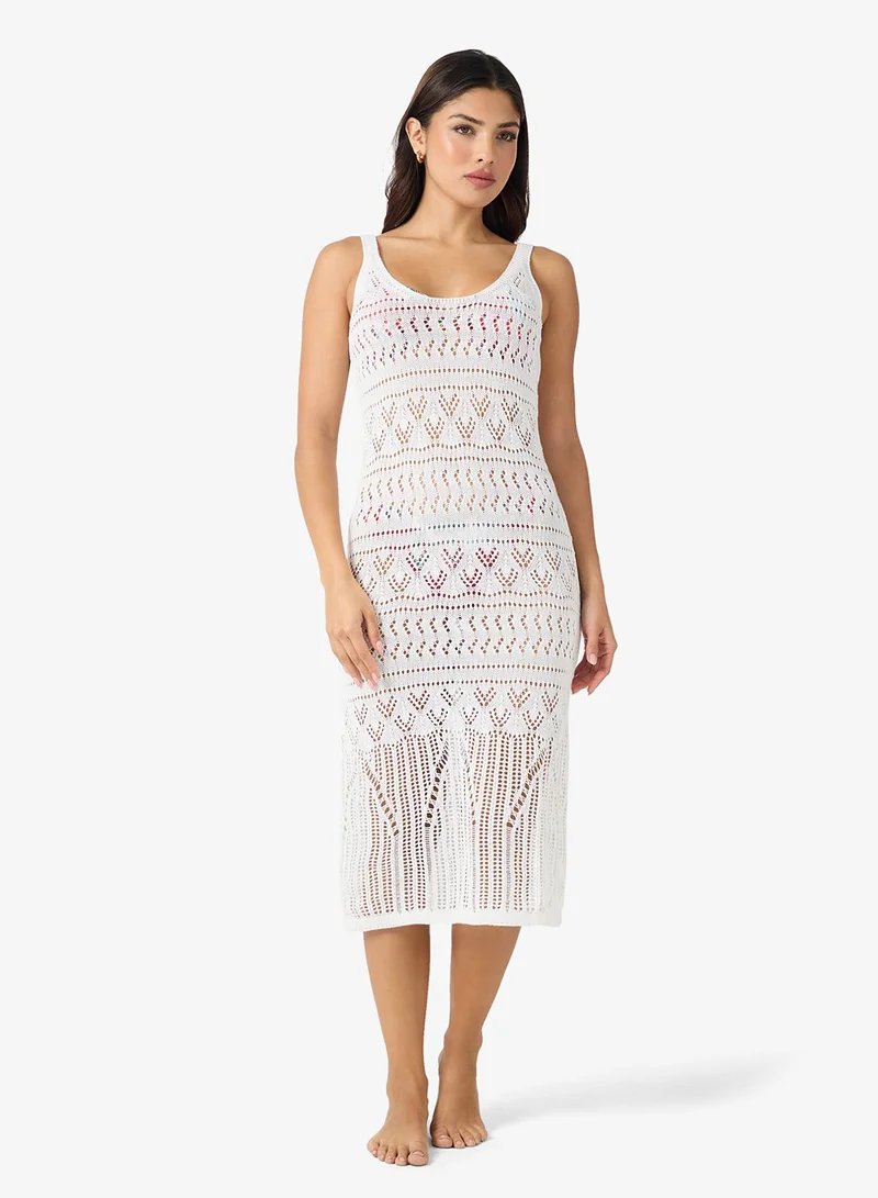 Ginger Crochet Beach Dress