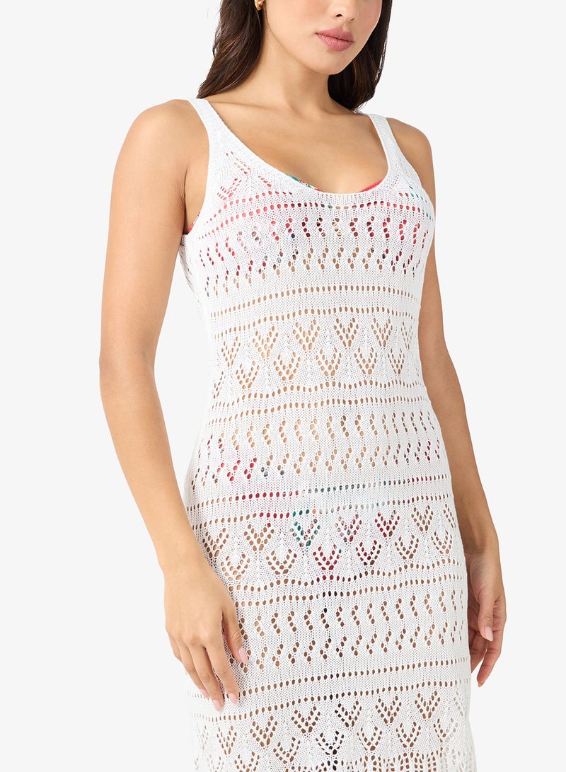 Ginger Crochet Beach Dress - Image 4