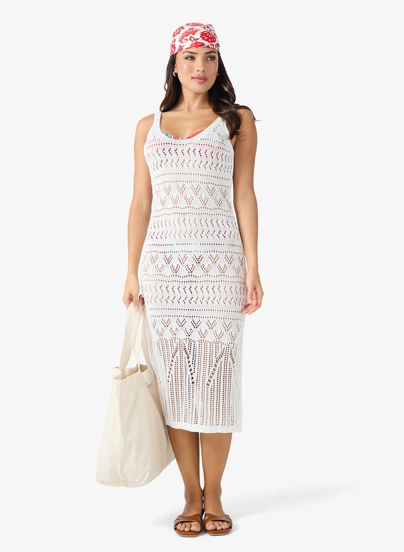 Ginger Crochet Beach Dress - Image 5