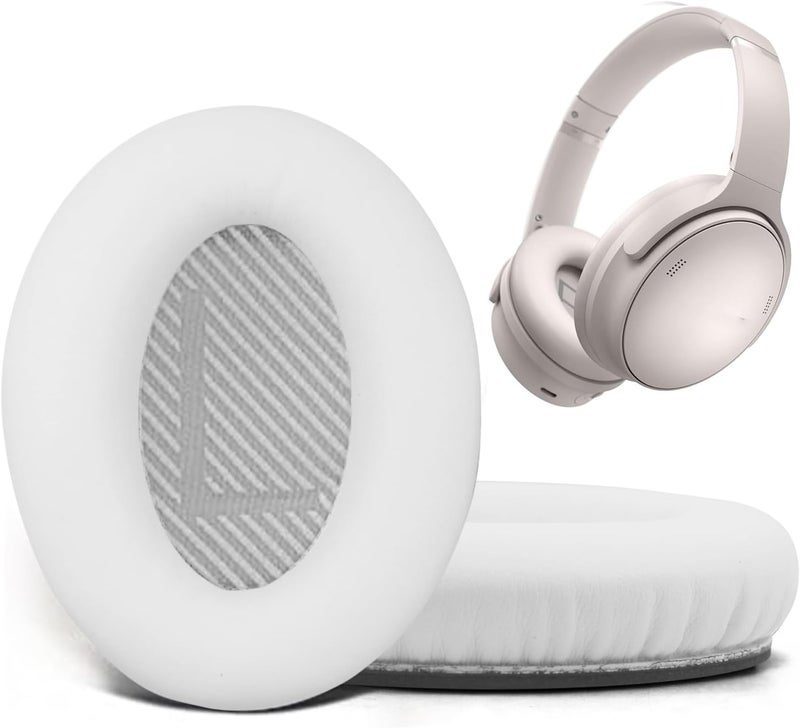 Niukeke Replacement Ear Pads for Bose QuietComfort 35 / quietcomfort 35 II (qc 35/QC35 ii), Headphone Ear Covers, High Density Memory Cotton, Soft Leather, Adaptive Noise Isolation Headphones Pads Cushions - Image 1