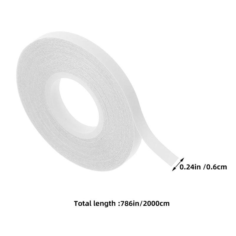 PRETYZOOM Water Soluble Double-Sided Adhesive Tape for DIY Crafts Fabric Tape for Sewing and Quilting 20 Meters for Hand-Stitched Projects - Image 2