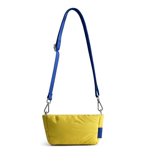 DailyObjects Yellow Puft Crossbody Bag - Image 1