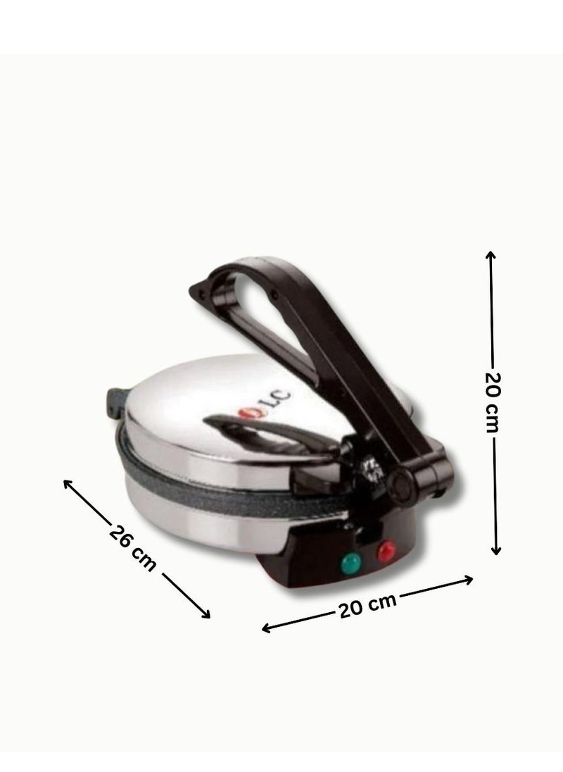 Electric Non-Stick Tortilla Maker - with Adjustable Switch and Light Indicator  - Image 3