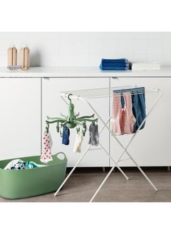 erorex Hanging dryer 16 clothes pegs, green  - Image 2