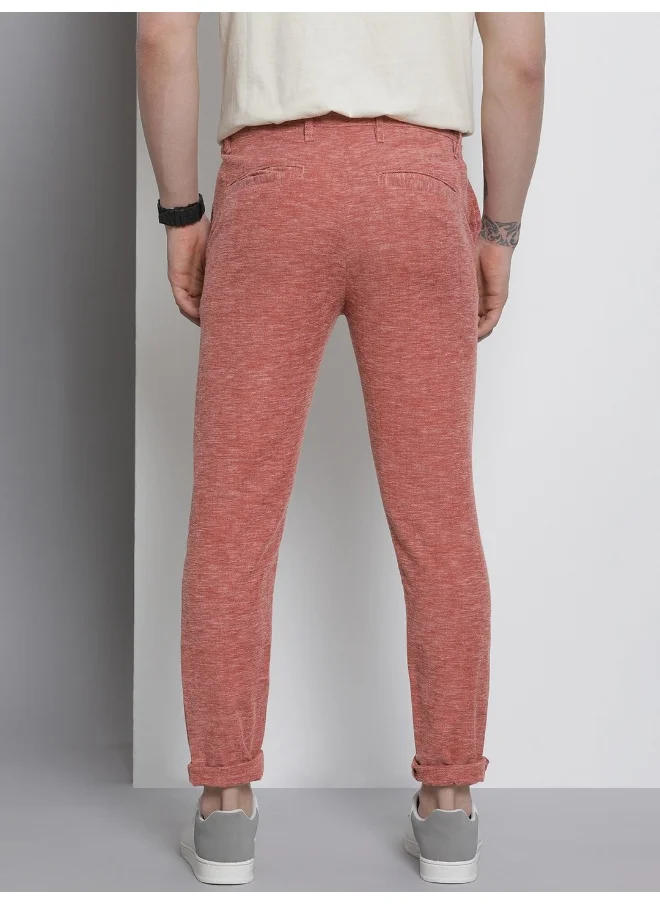 شركة المرآب الهندية Rust Men G-Bryce Slim Fit Jogger Trouser Casual Solid Regular Jogger Trousers