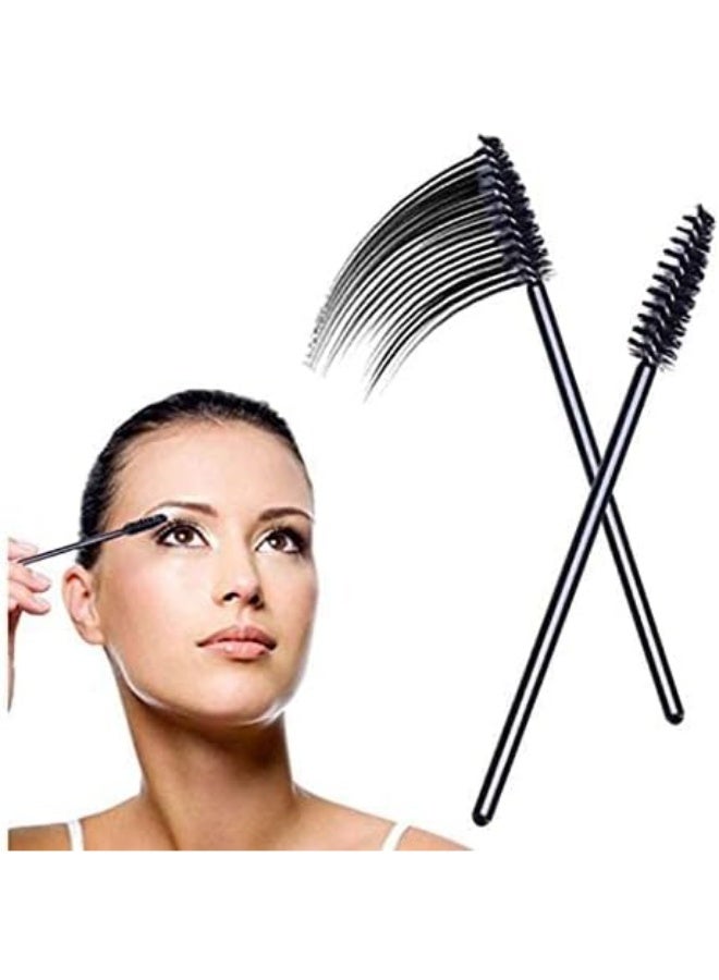LA PERLA TECH  Eyelash Mascara Applicator Disposable Brush (100 Pieces, Black) - Image 4