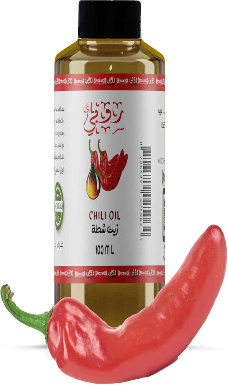 Ruby 100% Natural Essential Oils for Relaxation & Skincare, 100 ml, Luxury Long Lasting Scents (Chili Oil 100ml)