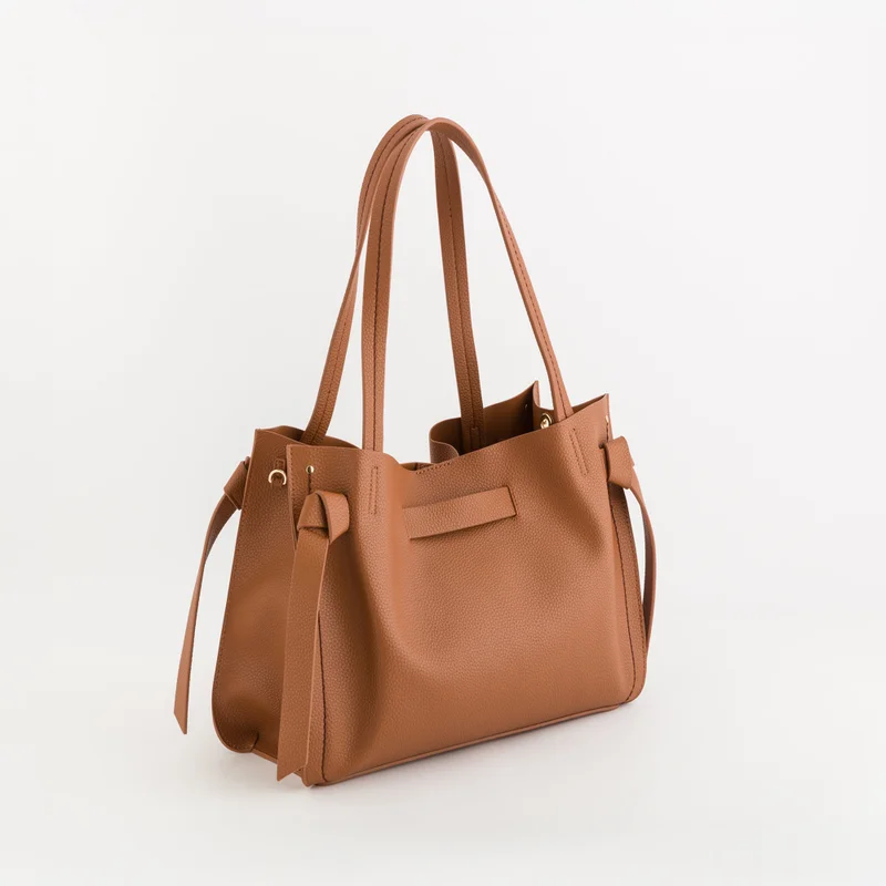 كاربيزا Women's Totebag Felce Tan