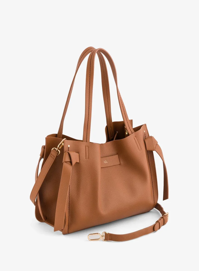 كاربيزا Women's Totebag Felce Tan