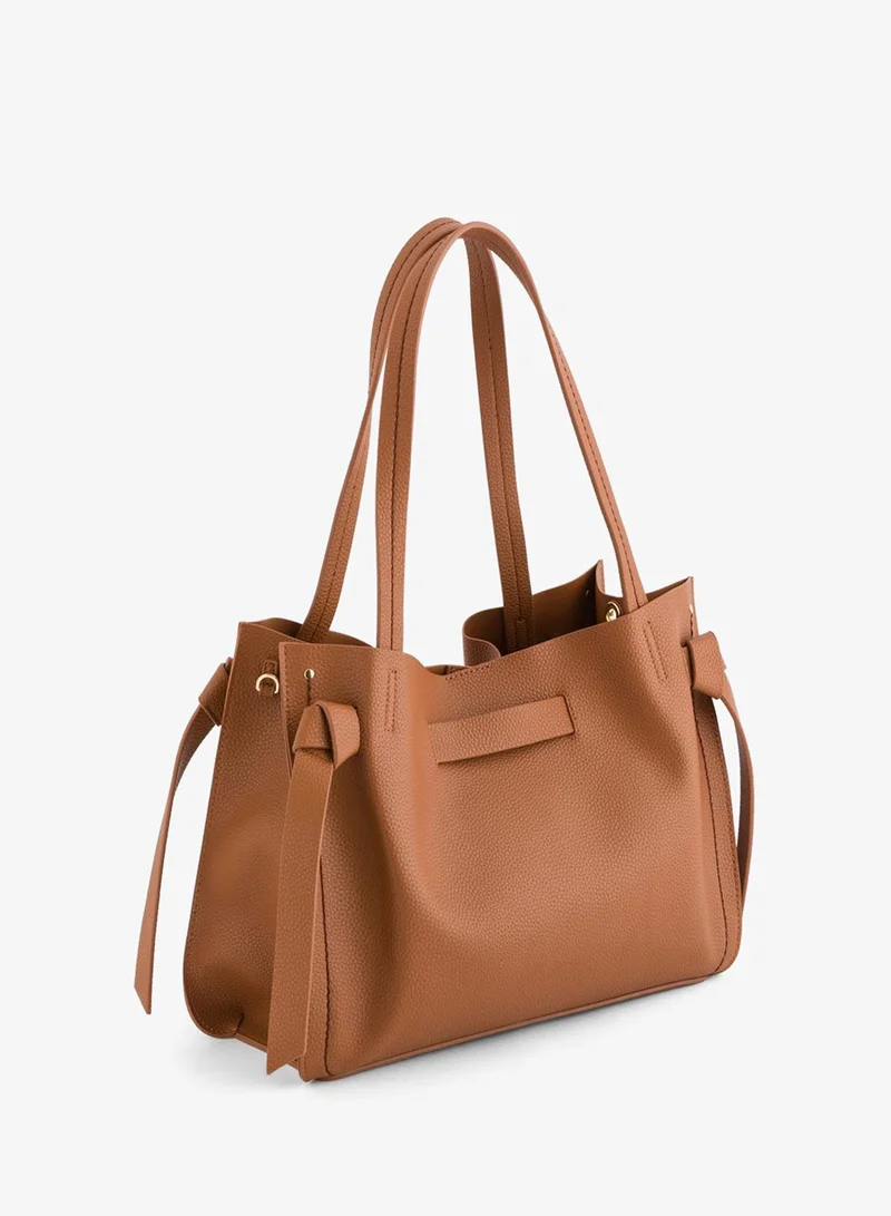 كاربيزا Women's Totebag Felce Tan