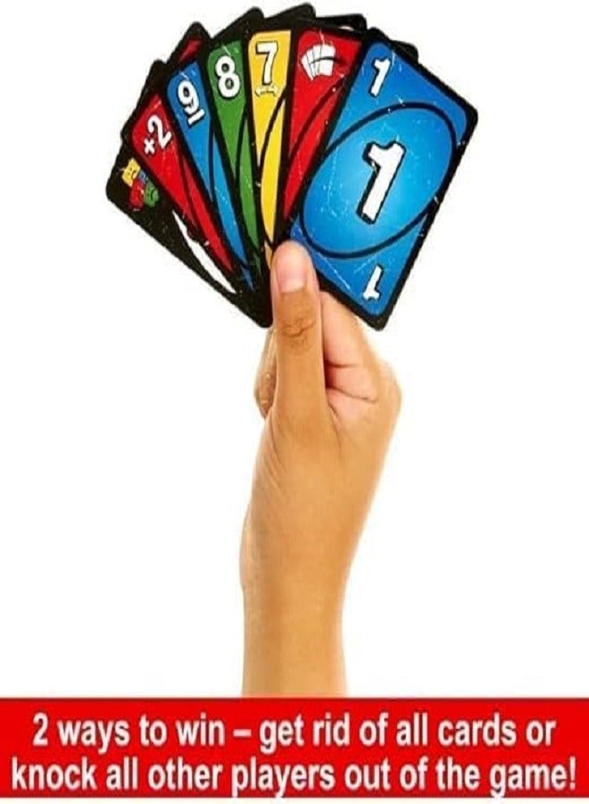 ماتيل جيمز أونو - (نو ميرسي) لعبة ورقية | للأمسيات العائلية والحفلات وليالي الألعاب والسفر - Image 2