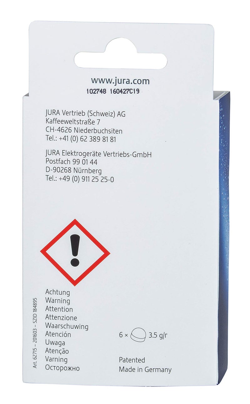 jura Descaling Tablets and Cleaning Tablets for Jura-Capresso Automatic Coffee and Espresso machines Combi pack - Image 3