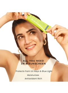 HYPHEN Hyphen All I Need Sunscreen SPF 50 PA ++++ | Lightweight Sun Cream That Moisturizes & Leaves No White Cast | UVA & UVB Sun Protection & Blue Light Protection | Niacinamide, Ceramide Mineral Sunscreen SPF 50 for Women and Men | Rich in Anti-Oxidants | Korean Sunscreen for Dry, Oily, All Skin Types | 50ml  - Image 2