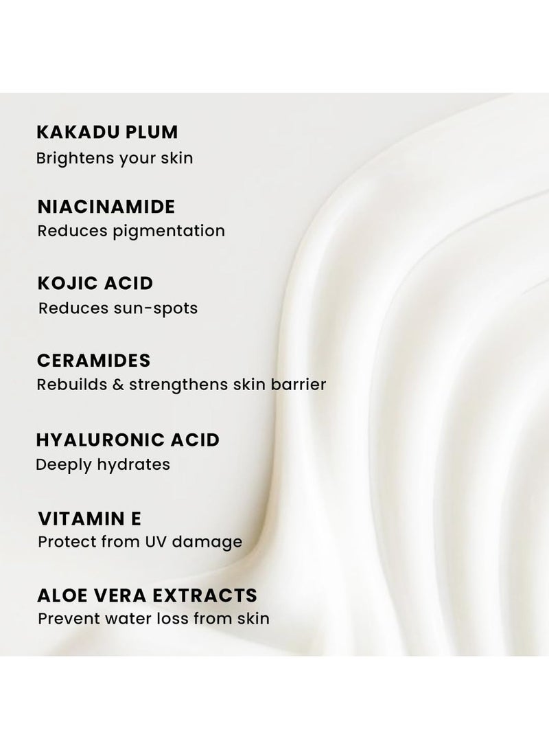 Hyphen All I Need Sunscreen SPF 50 PA ++++ | Lightweight Sun Cream That Moisturizes & Leaves No White Cast | UVA & UVB Sun Protection & Blue Light Protection | Niacinamide, Ceramide Mineral Sunscreen SPF 50 for Women and Men | Rich in Anti-Oxidants | Korean Sunscreen for Dry, Oily, All Skin Types | 50ml - Image 3