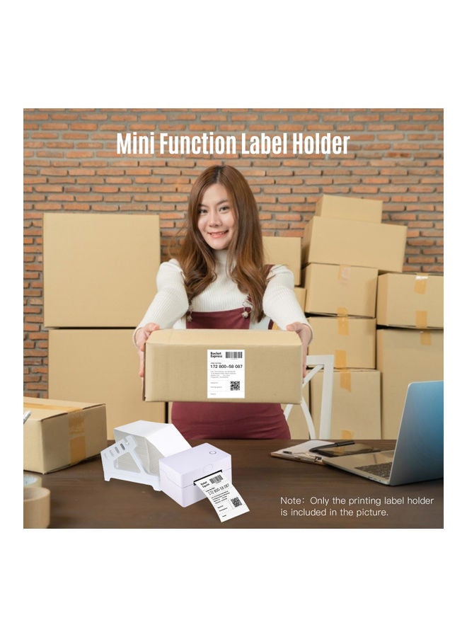 طابعة ملصقات حرارية بيضاء عالية الجودة للاستخدام اليومي والطباعة المنزلية والمكتبية - Image 5