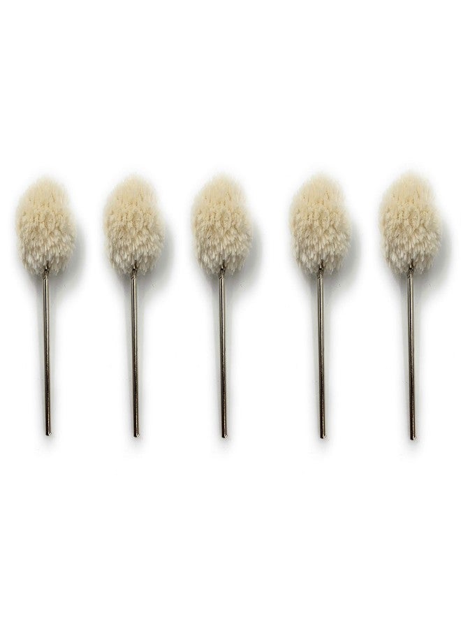 Aone Mounted Cotton String Buff 5pcs for Polishing/Buffing/Cleaning in Dremel Rotary Tool, Micro Hand Motor, Polishing Motor for Jewellery Making, Watchmaking, Model Making & Hobby Crafts DIY - Image 1