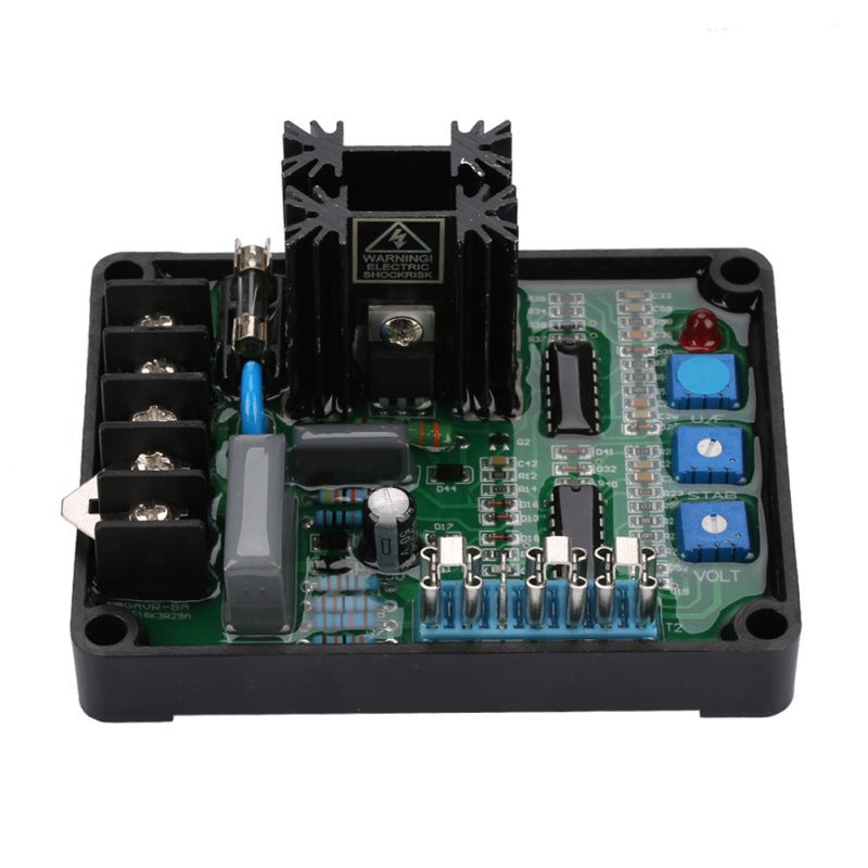 Automatic Regulator: 95-264V AC Power Input, 8A High Capacity Fuse Protection - Programmable Input 110/220/440V AC, Under Frequency Protection for Generator Module Operational Safety - Image 3