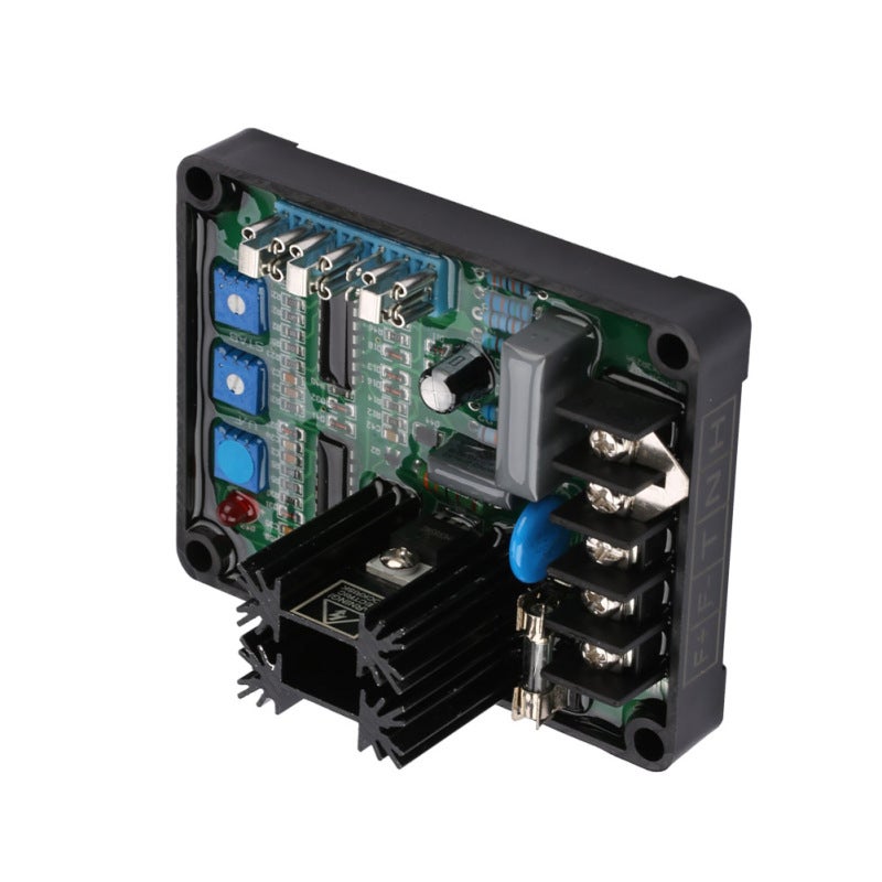 Automatic Regulator: 95-264V AC Power Input, 8A High Capacity Fuse Protection - Programmable Input 110/220/440V AC, Under Frequency Protection for Generator Module Operational Safety - Image 5