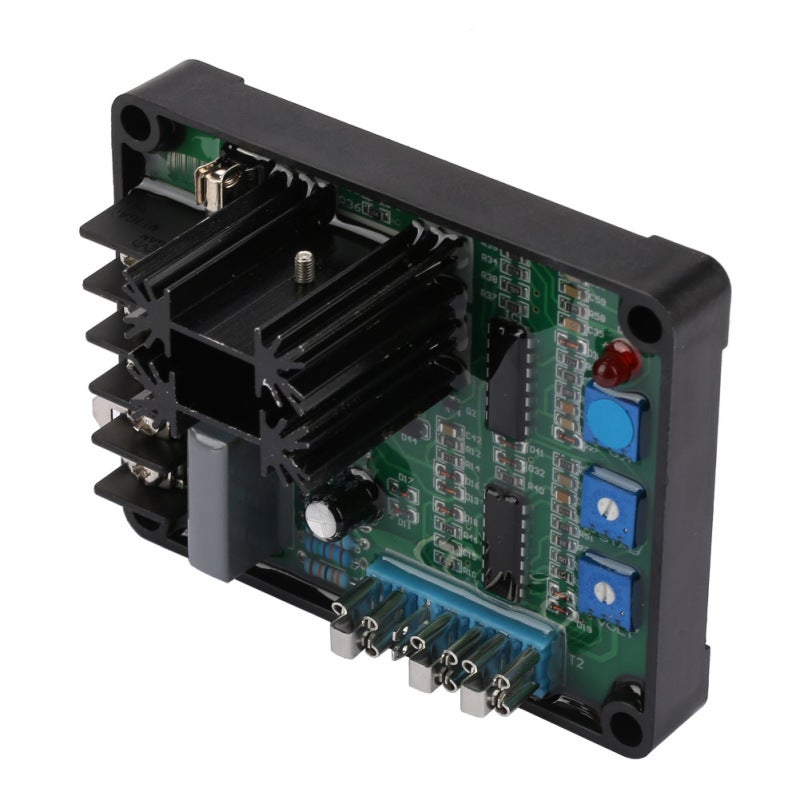 Automatic Regulator: 95-264V AC Power Input, 8A High Capacity Fuse Protection - Programmable Input 110/220/440V AC, Under Frequency Protection for Generator Module Operational Safety - Image 1