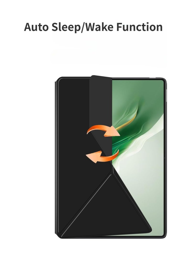 general Magnetic Case Compatible with Honor MagicPad 2 12.3 Inch 2024 Release Magnetic Smart Tablet Case Multi-View Bracket - Image 2