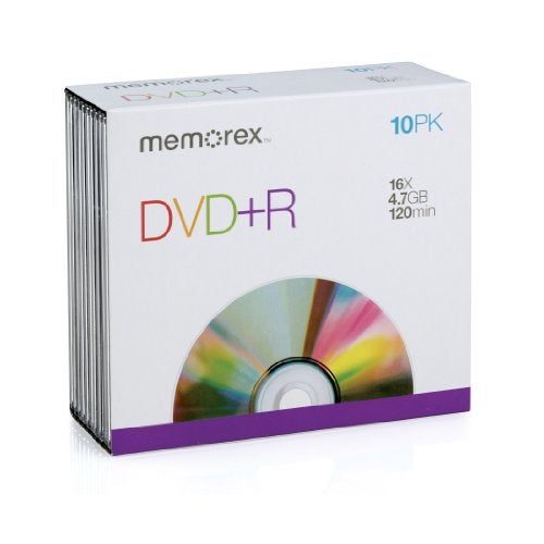 Memorex 4.7Gb/16x DVD+R (10-Pack Slim Case) - Image 3