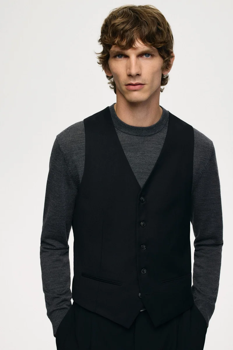 H&M Slim Fit Suit waistcoat