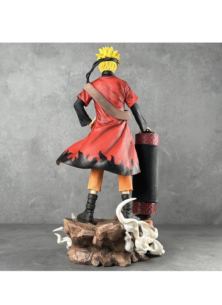 General Naruto doll model ornaments, base scroll Naruto PVC model toys decoration collection gifts  - Image 4