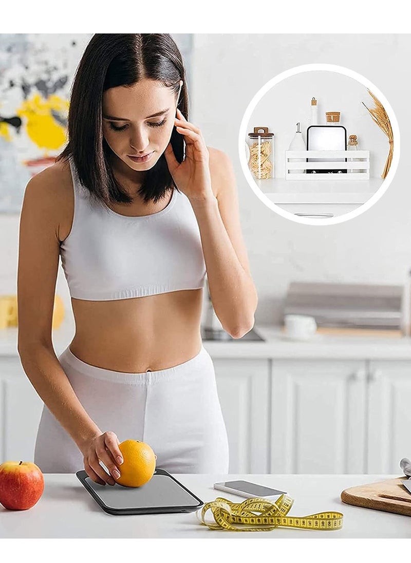 LEOKOR High-Precision Household Kitchen Electronic Scale Front Waterproof LCD Stainless Steel Platform Scale（5kg/1g）  - Image 5