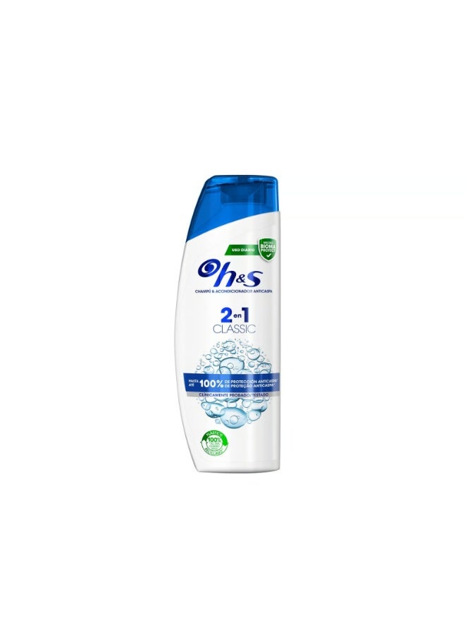 H&S Classic Clean 2-In-1 Shampoo 230ml - Image 1