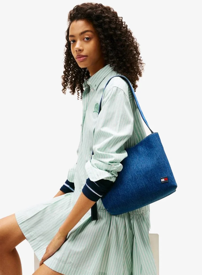 تومي جينز حقيبة هوبو دينم رائعة