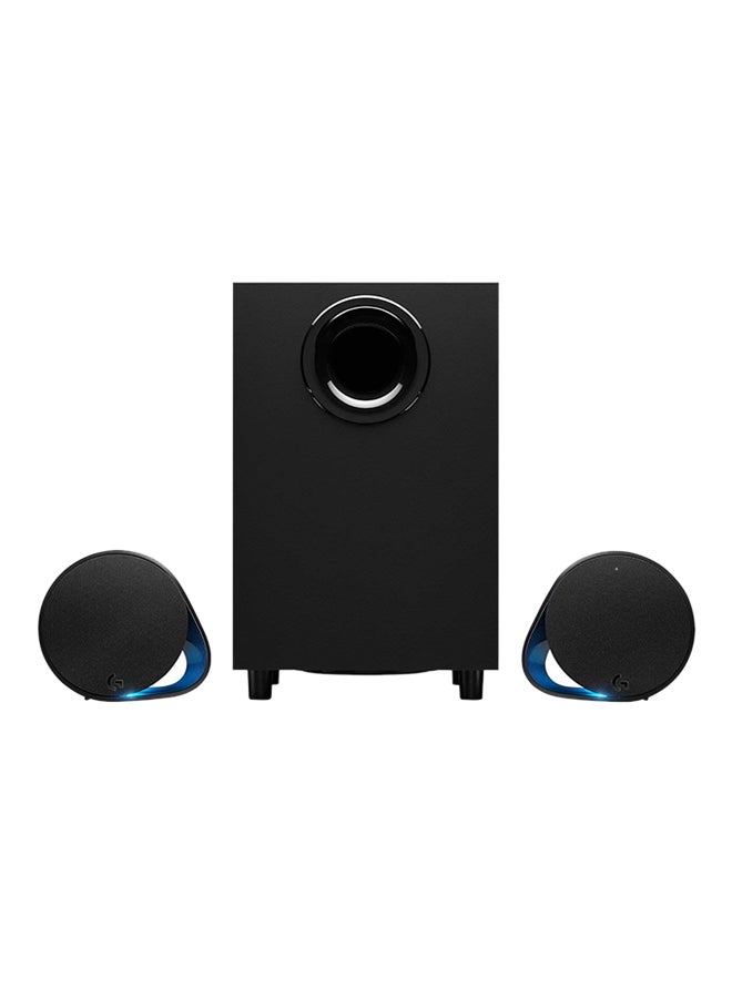 Logitech G560 PC Gaming Speaker System with 7.1 DTS:X Ultra Surround Sound, Game based LIGHTSYNC RGB, Two Speakers and Subwoofer, Immersive Gaming Experience - - Image 1