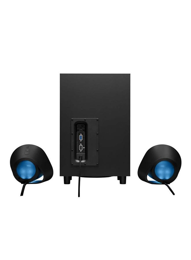 Logitech G560 PC Gaming Speaker System with 7.1 DTS:X Ultra Surround Sound, Game based LIGHTSYNC RGB, Two Speakers and Subwoofer, Immersive Gaming Experience - - Image 2