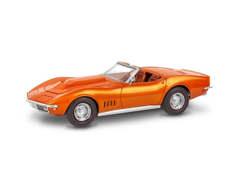 Revell 14572 â€™68 Corvette L/88 Convertible 2â€™N1 1:25 Scale 142-Piece Skill Level 4 Model Building Kit - Image 2