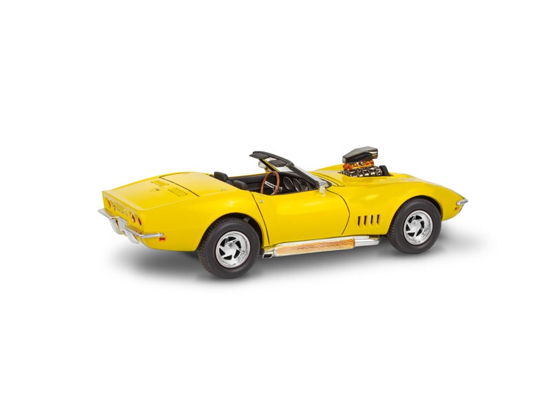 Revell 14572 â€™68 Corvette L/88 Convertible 2â€™N1 1:25 Scale 142-Piece Skill Level 4 Model Building Kit - Image 4